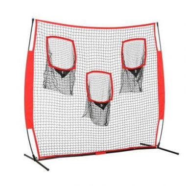 Everfit 1.8m Football Soccer Net Portable Goal Net Training 3 Target Zone