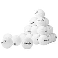 Detailed information about the product Everfit 24pcs Golf Ball Set Reusable Distance Golf Balls Practice Training