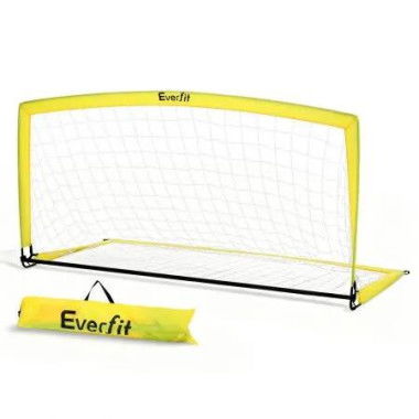 Everfit 2m Football Soccer Net Portable Goal Net Rebounder Sports Training