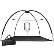 Detailed information about the product Everfit 3.5m Golf Practice Net Portable Training Aid Driving Target Tent Black