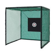 Detailed information about the product Everfit 3m Golf Practice Net Hitting Cage with Steel Frame Baseball Training