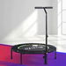 Everfit 40inch Fitness Foldable Trampoline Jumping Rebounder Home Gym Handrail. Available at Crazy Sales for $109.95