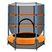 Everfit 4.5FT Trampoline for Kids Trampoline w/ Enclosure Safety Net Rebounder Gift Orange. Available at Crazy Sales for $114.95