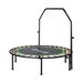 Everfit 48inch Round Fitness Trampoline Rebounder Adjustable Handrail Green. Available at Crazy Sales for $109.95