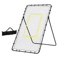 Detailed information about the product Everfit 7ft 2.1M Volleyball Net Football Baseball Goal Netting with Frame Angle Adjustable Rebounder