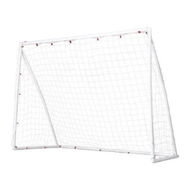 Detailed information about the product Everfit 8FT Soccer Football Goal Net UPVC Frame with PE Mesh Weatherproof Portable Goals for Backyard Training Competitive Play