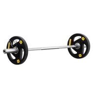 Detailed information about the product Everfit Barbells Set 16kg 120cm Dumbbells Barbells Plate Weight Lifting Home Gym