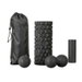 Everfit Foam Roller Set 4 in 1 Grid High Density Massager for Deep Tissue Trigger Point Myofascial Release Back Pain Muscle Recovery Gym Home Fitness Equipment with Storage Bag Supports 150kg. Available at Crazy Sales for $39.95