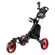 Detailed information about the product Everfit Golf Buggy Foldable Trolley Golf Cart Swivel Wheel Umbrella Bottle Stand