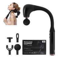 Detailed information about the product Everfit Massage Gun U-shaped Extended Handle Percussion Massager 4 Heads
