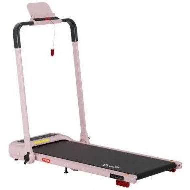 Everfit Treadmill Electric Walking Pad with Incline Foldable for Home Gym Pink