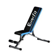 Detailed information about the product Everfit Weight Bench Adjustable FID Bench Press Home Gym 330kg Capacity