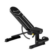 Detailed information about the product Everfit Weight Bench Adjustable FID Bench Press Home Gym 450kg Capacity