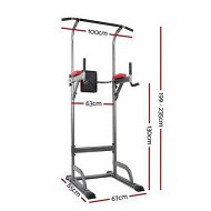 Detailed information about the product Everfit Weight Bench Chin Up Tower Bench Press Home Gym Wokout 200kg Capacity