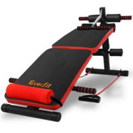 Detailed information about the product Everfit Weight Bench Sit Up Bench Press Foldable Home Gym Equipment