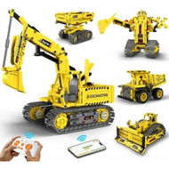 Detailed information about the product Excavator Robot Building Toys Remote & APP Control STEM Project Kits Learning Educational Building Kit Gifts for Kids Ages 12+(555 Pcs)