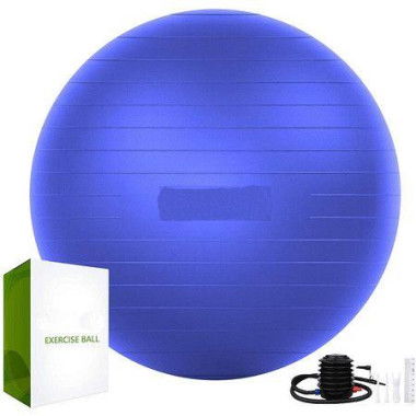 Exercise Ball (65 Cm) Extra Thick Yoga Ball Chair.