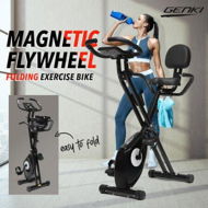Detailed information about the product Exercise Bike Home Gym Fitness Spin Recumbent Stationary Indoor Cycling Trainer Cardio Workout Machine Folding LCD Magnetic Resistance