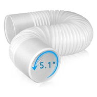 Detailed information about the product Exhaust Hose Air Conditioner 13cm Diameter 200cm Long Universal Counter Clockwise Thread Vent Duct Portable Cooling Flexible Pipe