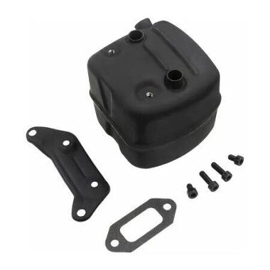 Exhaust Muffler Kit 544029501 for Husqvarna 362 362XP 365 371 372 372XP 385XP 390XP Chainsaws 503765301 (Includes Muffler Gasket, Bracket, Screws)