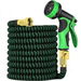 Expandable Garden Hose 100ft with 10 Function Nozzle Sprayer,Lightweight Flexible Water Hose with Durable Collapsible Latex Core Solid Brass Fittings,15M Retractable Stretch Hose (30M Green). Available at Crazy Sales for $49.99