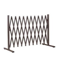 Detailed information about the product Expandable Metal Steel Safety Gate Trellis Fence Barrier Traffic Indoor Outdoor
