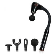 Detailed information about the product Extended Handle Massage Gun Black