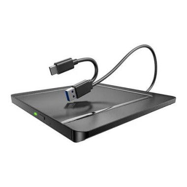 External CD DVD Drives, External CD DVD +/-RW Drive USB 3.0 Portable DVD Reader Writer ROM Drive Compatible with Laptop Desktop Mac,Windows 11/10/8/7