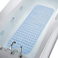 Detailed information about the product Extra Large and Non-Slip Tub and Shower Mat - Machine Washable for Easy Cleaning