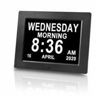 Detailed information about the product Extra Large Display Digital Calendar Clock USB MUSIC VEDIO PIC Player Great Gifts For Seniors Elderly