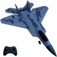 Detailed information about the product F-22 RC Plane Ready to Fly, 2.4GHz Remote Control Airplane, Easy to Fly RC Glider for Kids and Beginners