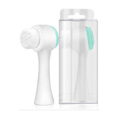 Face Brush - Manual Facial Cleansing Brush And Pore Cleansing Manual Dual Face Brush Blue