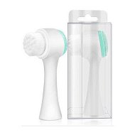 Detailed information about the product Face Brush - Manual Facial Cleansing Brush And Pore Cleansing Manual Dual Face Brush Blue