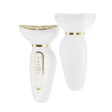 Face Neck Tool for Skin Care, 3 in 1 Portable Face Neck Beauty Device for Skin Massager (White)