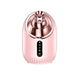 Facial Steamer - Nano Ionic Facial Steamer with Cold&Warm&Hot Mist,240ml Large Water Tank,Small Face Humidifier, Pink. Available at Crazy Sales for $39.99