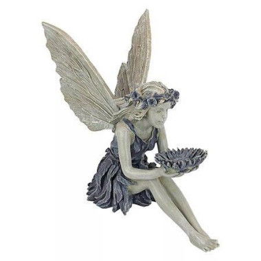 Fairy Flower Sculpture Garden Landscaping Backyard Art Ornament