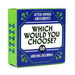 Family Card Game After Dinner Amusements Which Would You Choose? 50 Amusing Dilemmas. Available at Crazy Sales for $14.99