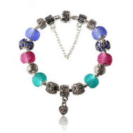 Detailed information about the product Fashion Chic Azure Stone Silver Chain F