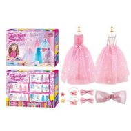 Detailed information about the product Fashion Design Kit for Girls,DIY Craft Kits,Handmade Set with Fabric,Mannequin Birthday Gift Idea for Girls 8+ Years Pink