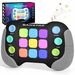 Fast Press Push Game Fidget Toys Handle,Flashing Handheld Game,Electronic Brain & Memory Game,Quick Push Buttons Gamepad,Xmas Birthday Gifts (Black). Available at Crazy Sales for $9.99