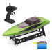 Fast Remote Control Boat for Pools and Lakes, 2.4 GHz Racing Boats with Rechargeable Battery Low Battery Alarm Gifts for Boys Girls (Green). Available at Crazy Sales for $39.95