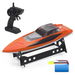 Fast Remote Control Boat for Pools and Lakes, 2.4 GHz Racing Boats with Rechargeable Battery Low Battery Alarm Gifts for Boys Girls (Orange). Available at Crazy Sales for $39.95