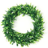 Detailed information about the product Faux Boxwood Wreath 15