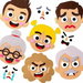 Feeling Emotions Busy Board Sensory Toys 6 Family Face Boards Social-Emotional-Learning-Games Kids Autism Speech Therapy Gifts for Boys Girls Age 3+. Available at Crazy Sales for $19.99
