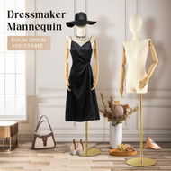 Detailed information about the product Female Mannequin Dummy Model Manikin Dressmaking Dress Form Upper Torso Adjustable Detachable Fashion Clothing Wedding Dress Display Stand 200cm