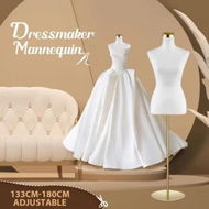 Detailed information about the product Female Mannequin Torso Display Stand Manikin Dress Form Dressmakers Sewing Fashion Tripod Base 164-180CM White