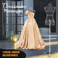 Detailed information about the product Female Mannequin Wire Dress Form Upper Torso Clothing Model Manikin Dressmaking Dummy Adjustable White