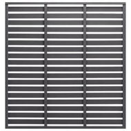 Detailed information about the product Fence Panel WPC 180x180 cm Grey