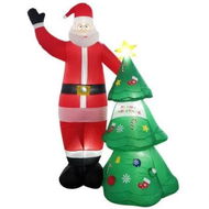 Detailed information about the product Festiss 2.5m Santa and Christmas Tree Christmas Inflatable with LED FS-INF-01