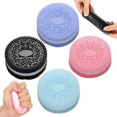 Fidget Squeeze Toys 4Pcs - Ultra-Soft Squishy Stress Relief Toys,Kawaii Cookies Sensory Toys with Cute Design,Anxiety Relief Party Favors Gifts